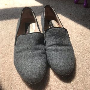 Black and Grey Flats